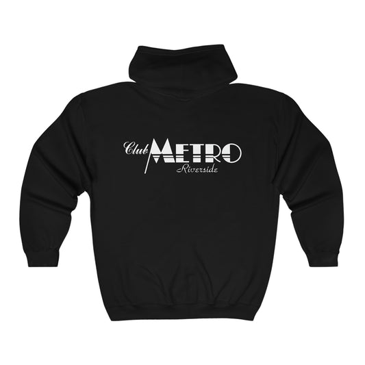Club Metro Logo Heavy Blend™ Full Zip Hooded Sweatshirt