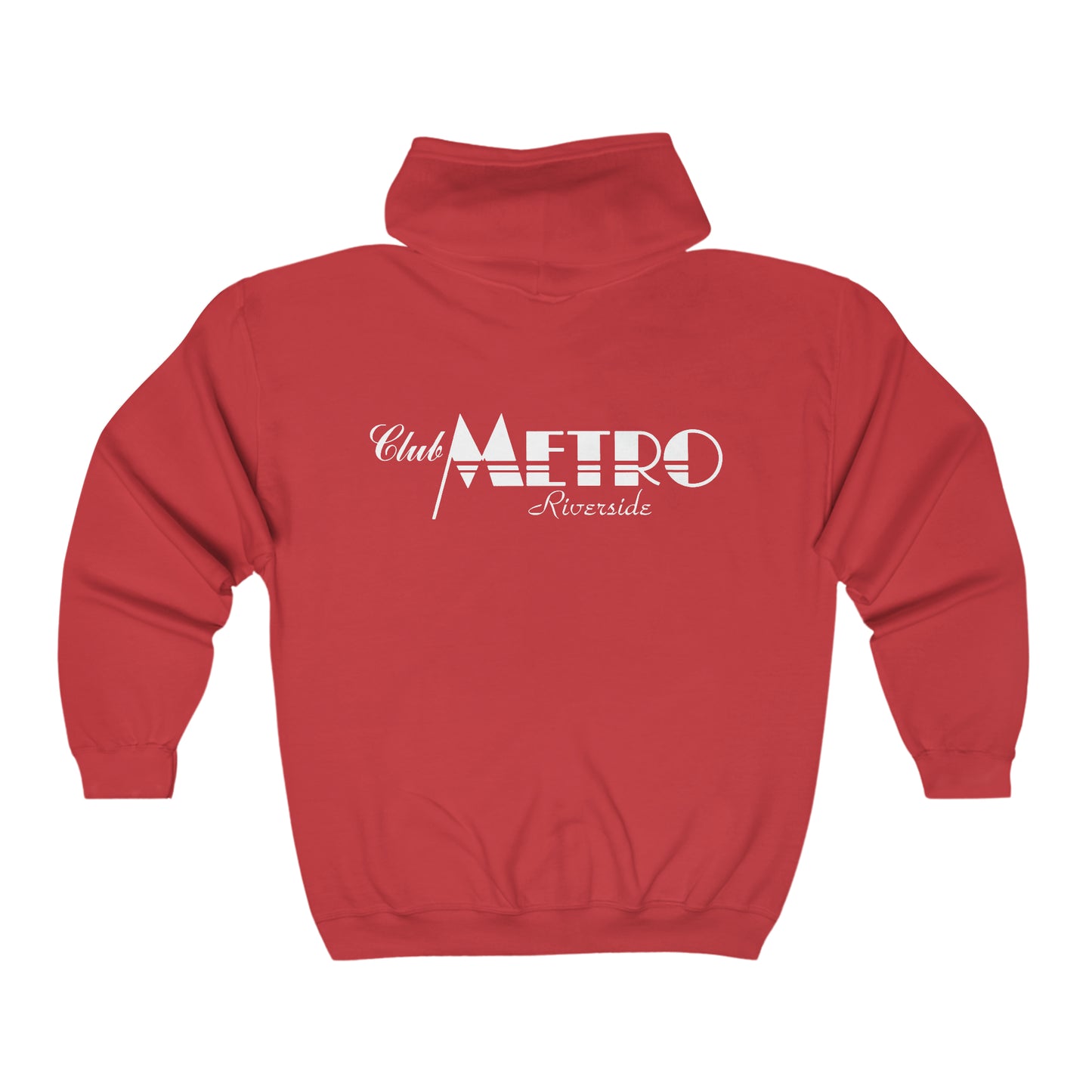 Club Metro Logo Heavy Blend™ Full Zip Hooded Sweatshirt