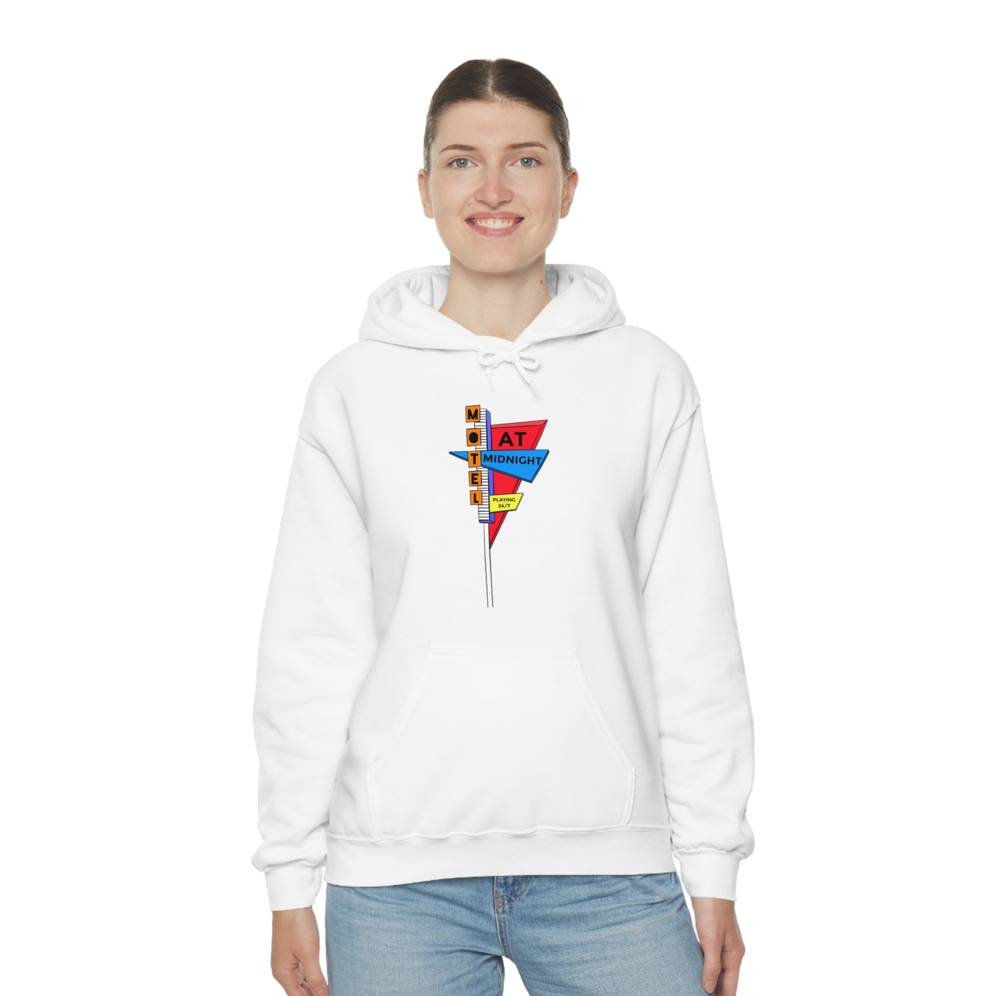 Motel At Midnight Unisex Heavy Blend Hoodie