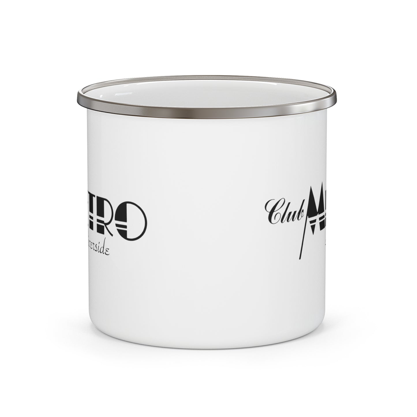 White Club Metro Camping Mug