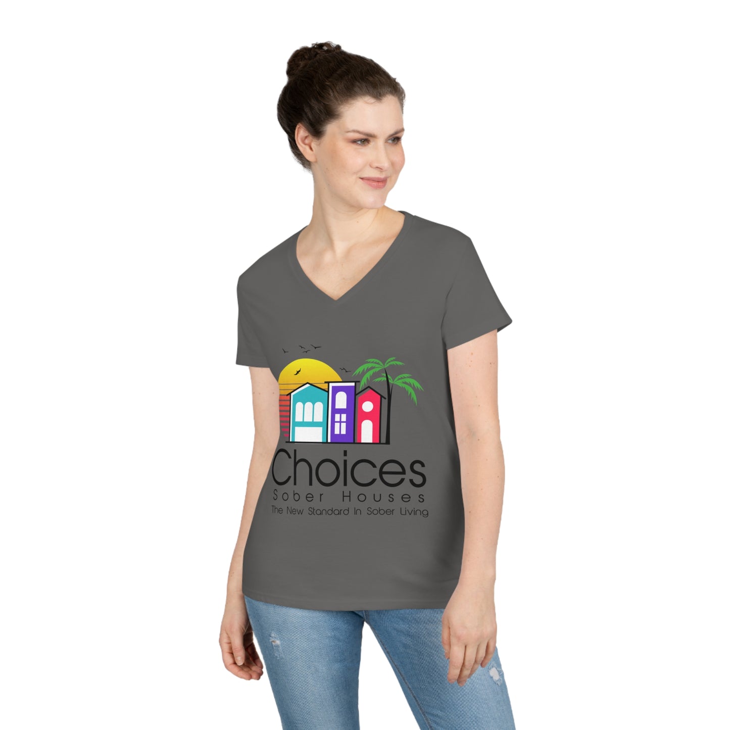 Choices Ladies' V-Neck T-Shirt