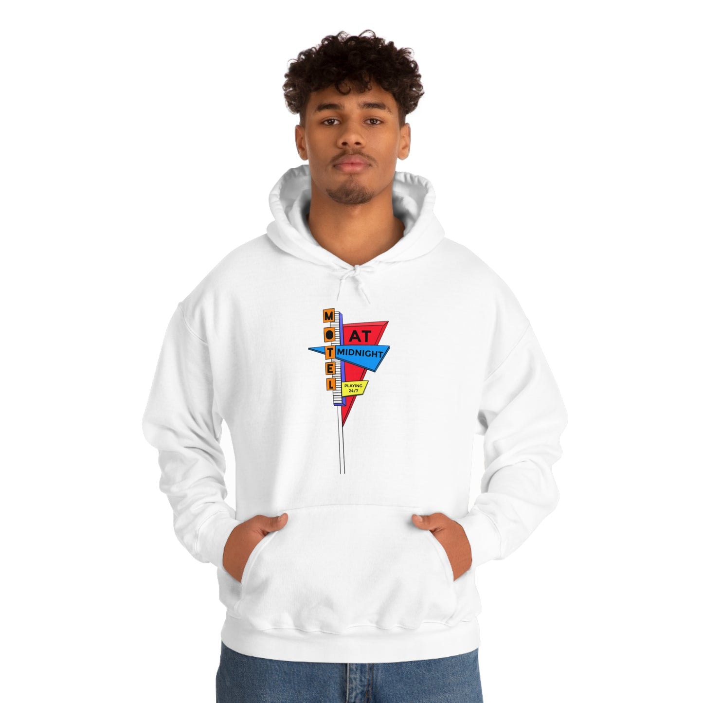 Motel At Midnight Unisex Heavy Blend Hoodie