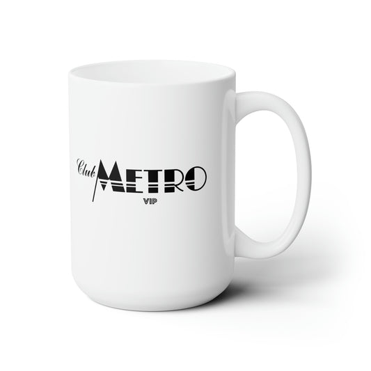 White Club Metro VIP Ceramic Mug 15oz
