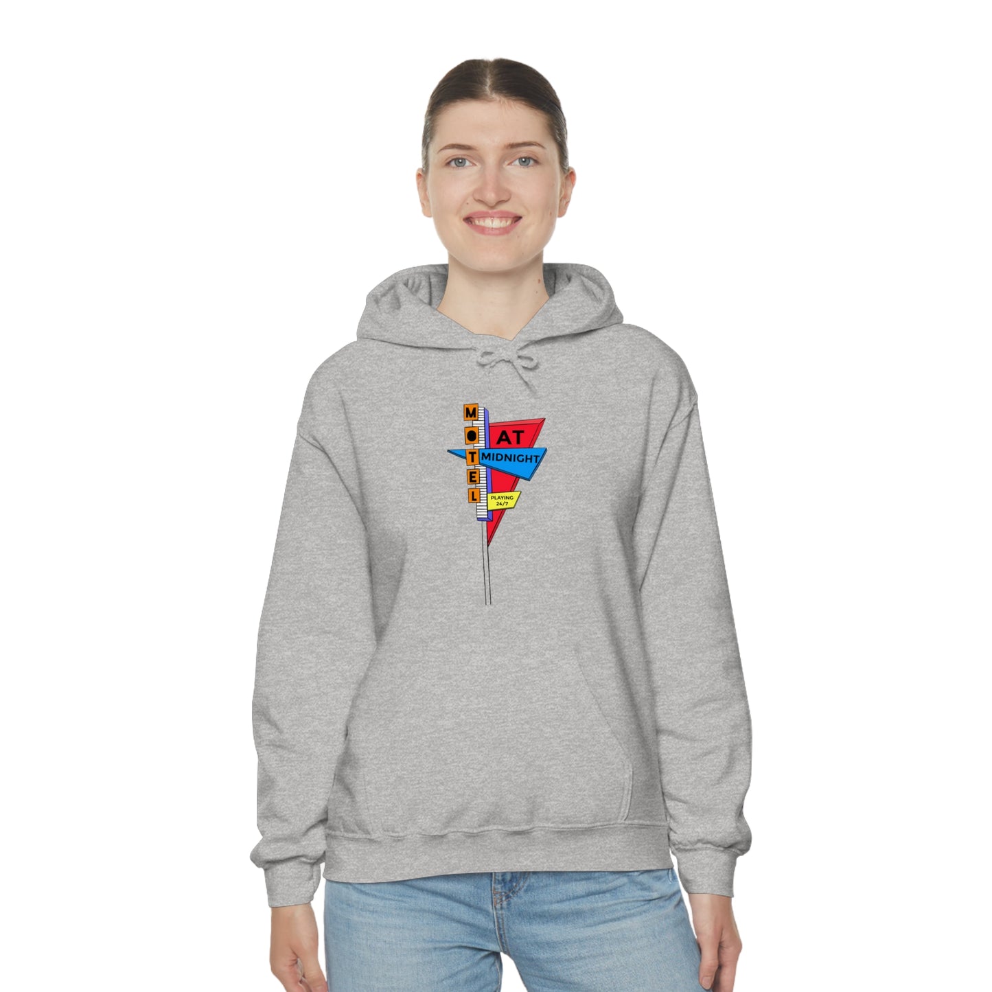 Motel At Midnight Unisex Heavy Blend Hoodie