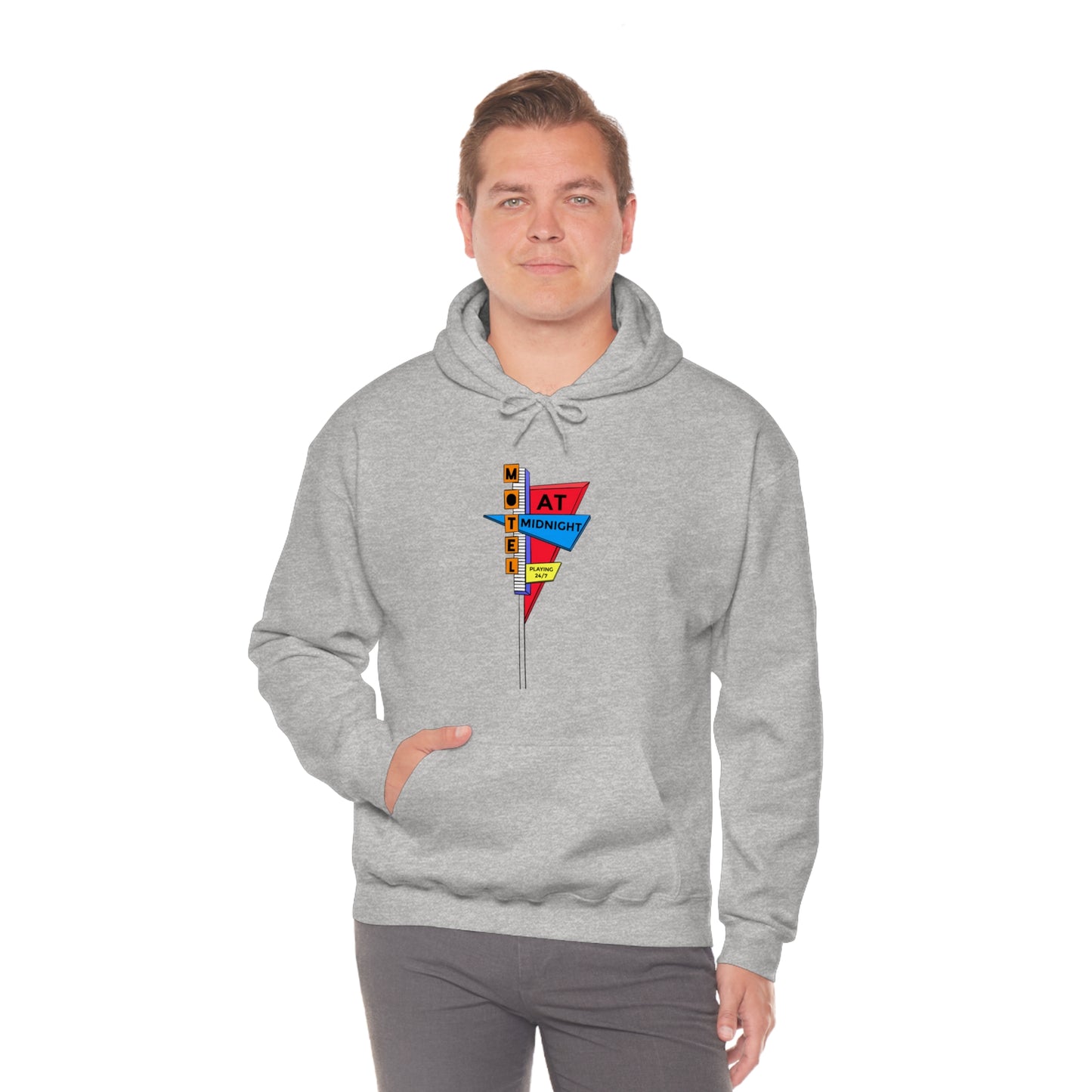 Motel At Midnight Unisex Heavy Blend Hoodie