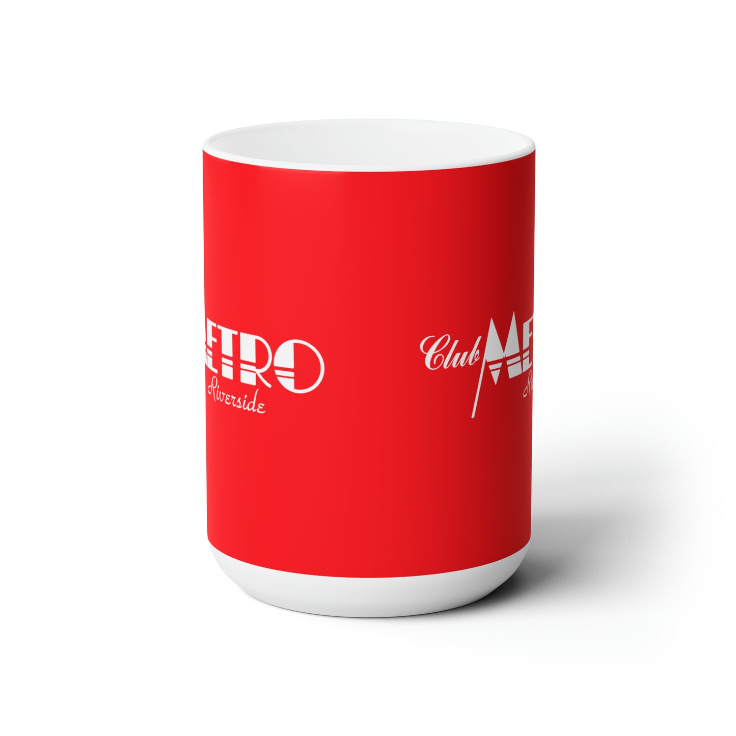 Red Club Metro Ceramic Mug 15oz