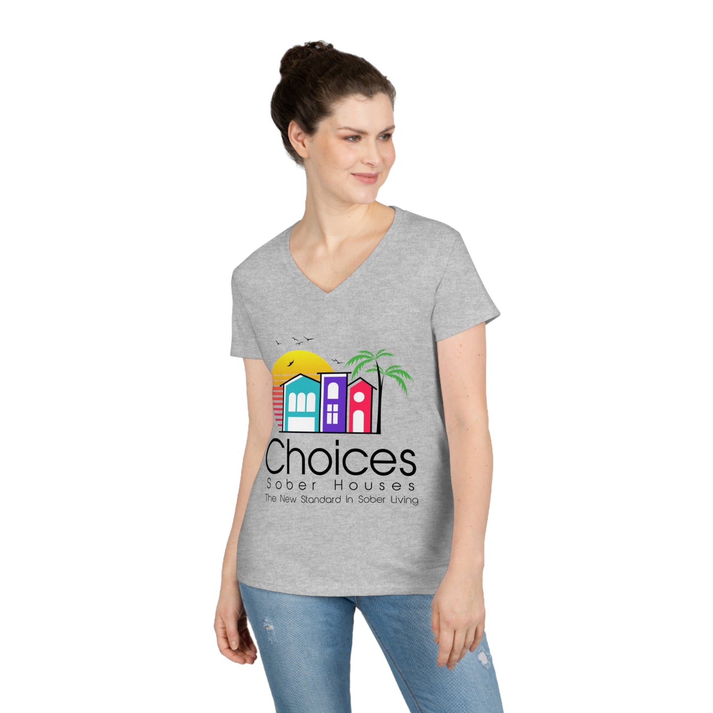 Choices Ladies' V-Neck T-Shirt