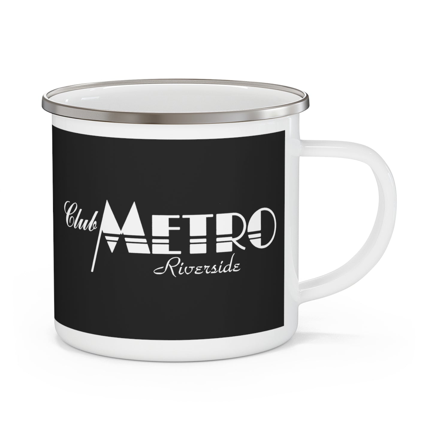 Black Club Metro Camping Mug