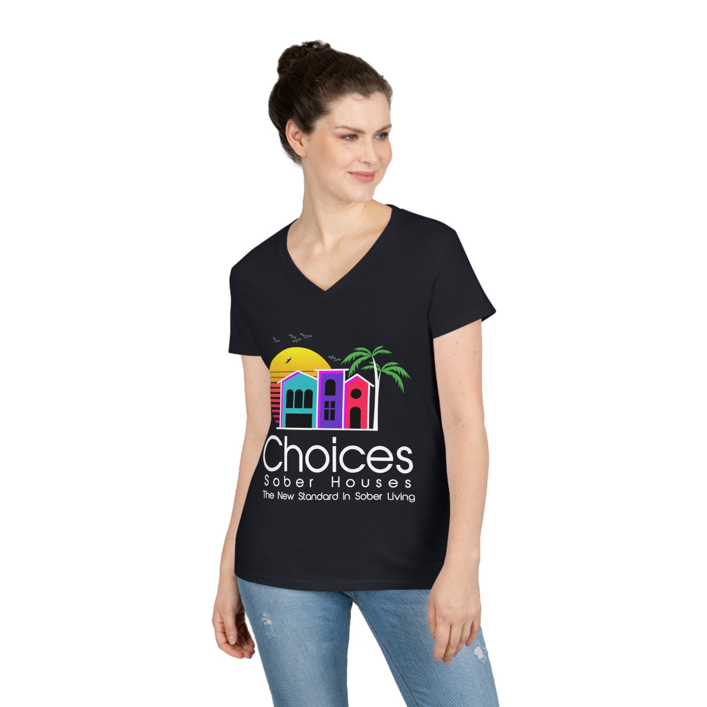 Choices Ladies' V-Neck T-Shirt