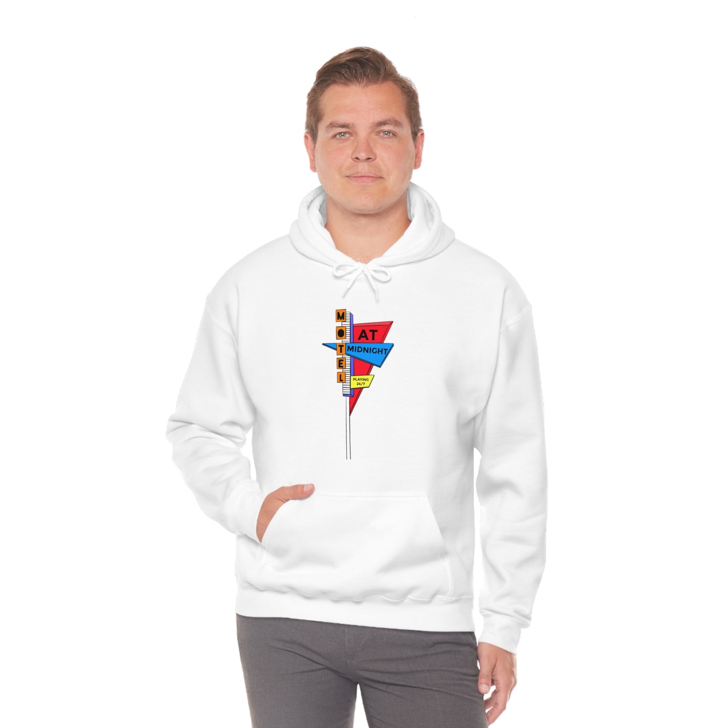 Motel At Midnight Unisex Heavy Blend Hoodie