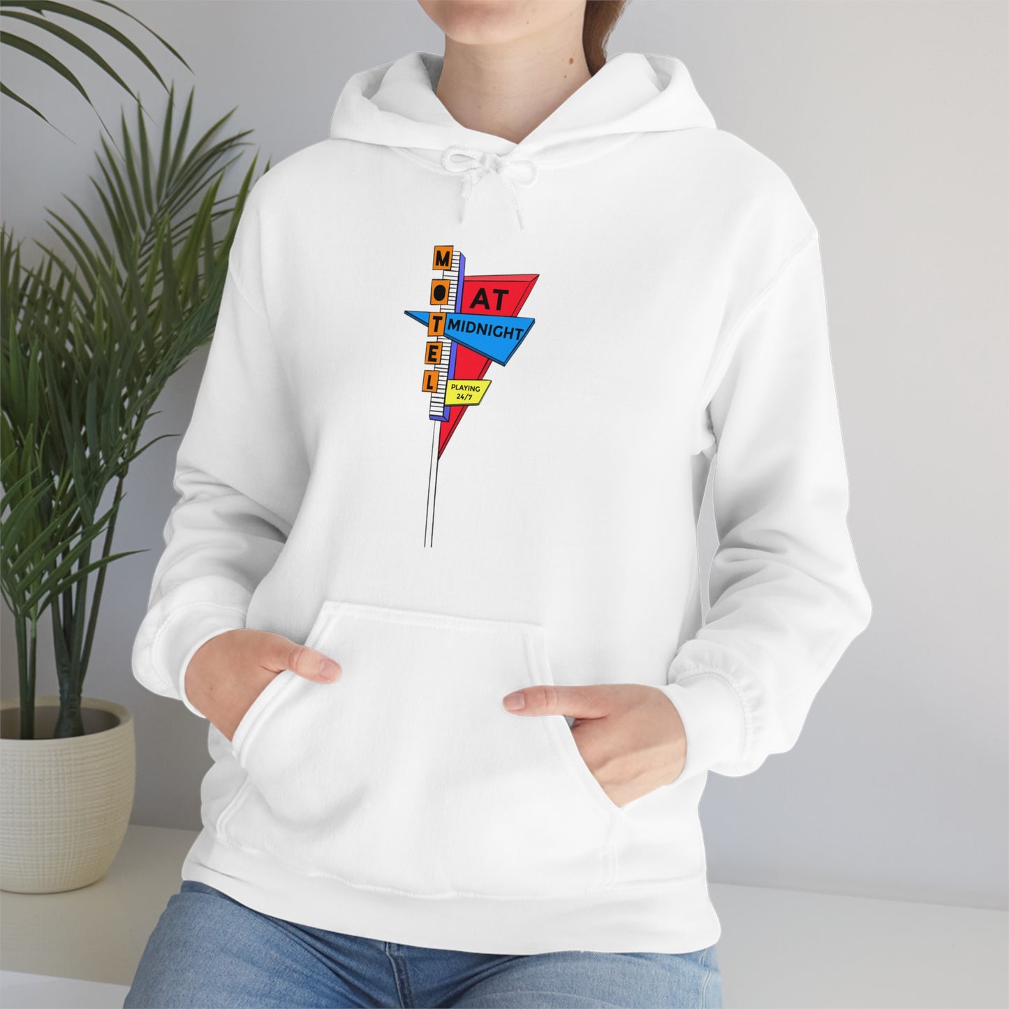 Motel At Midnight Unisex Heavy Blend Hoodie