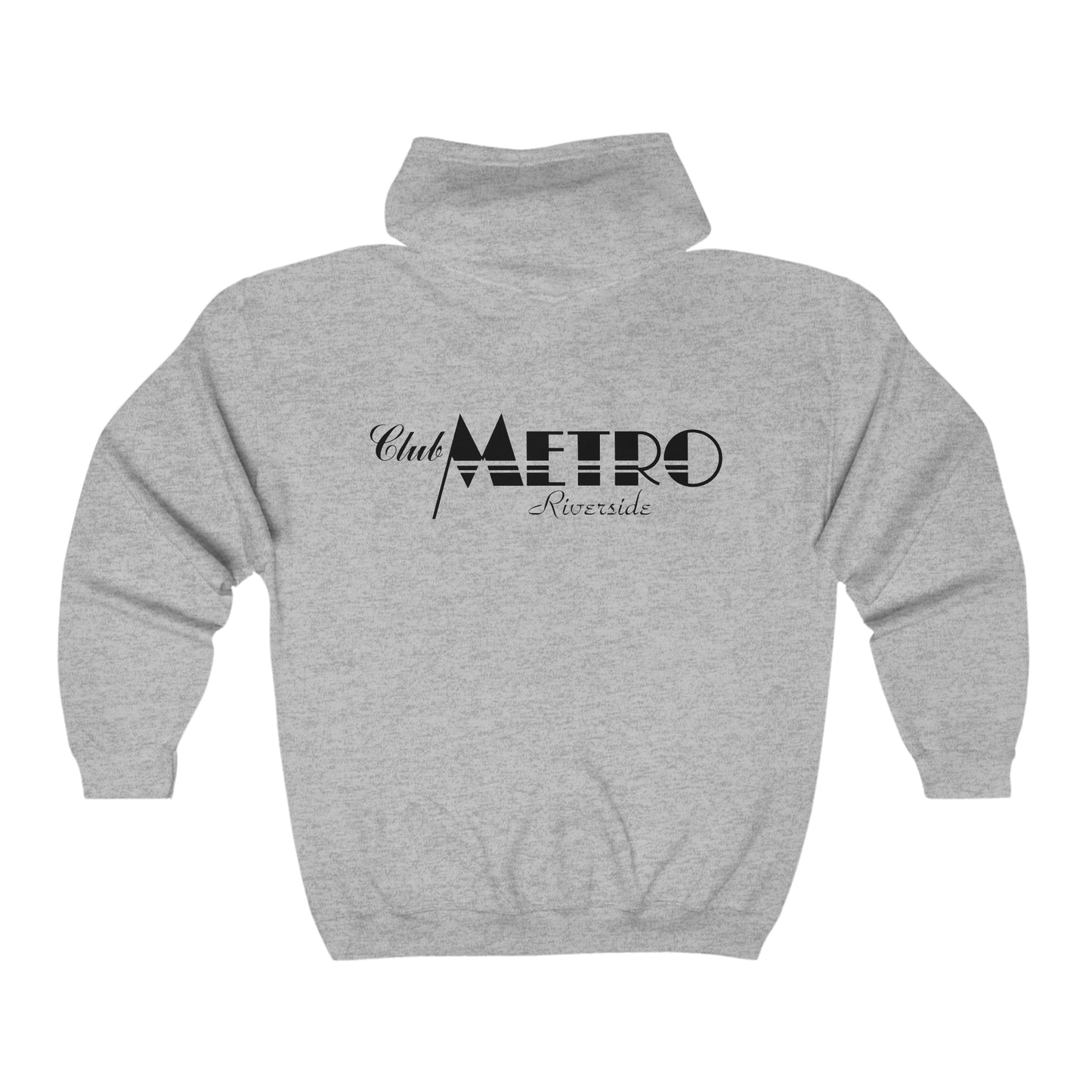 Club Metro Logo Heavy Blend™ Full Zip Hooded Sweatshirt