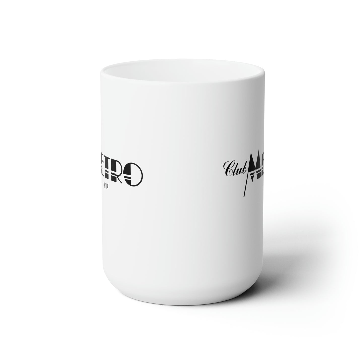 White Club Metro VIP Ceramic Mug 15oz