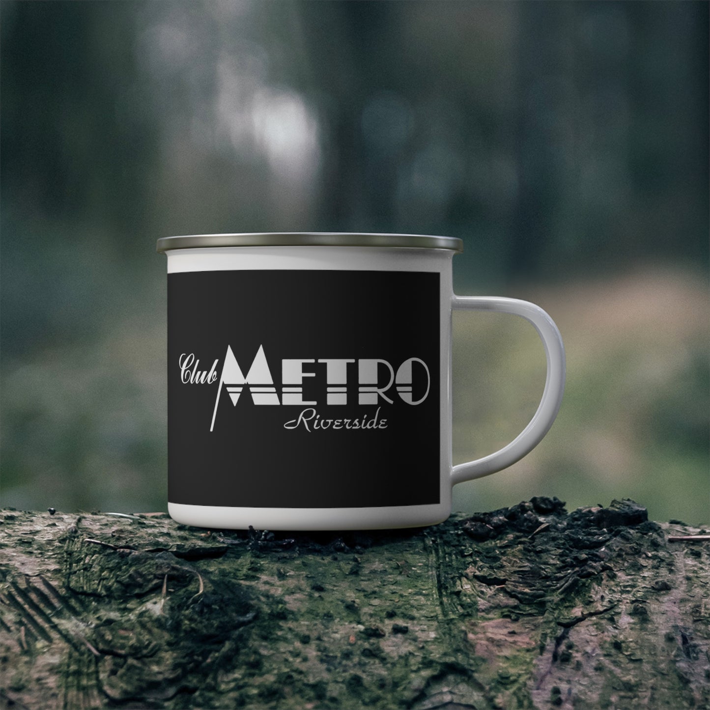 Black Club Metro Camping Mug