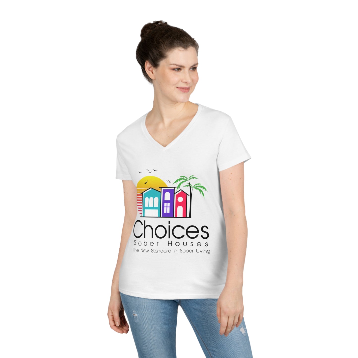 Choices Ladies' V-Neck T-Shirt