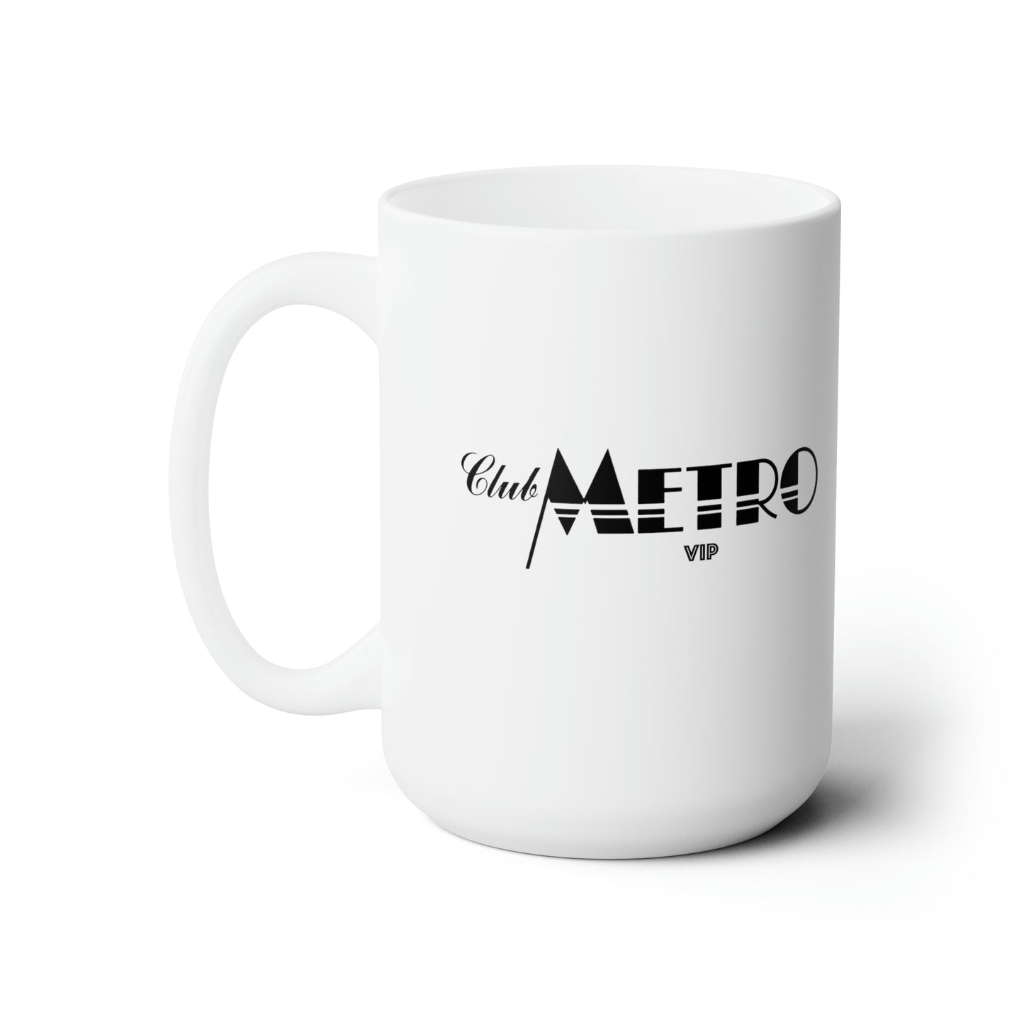 White Club Metro VIP Ceramic Mug 15oz