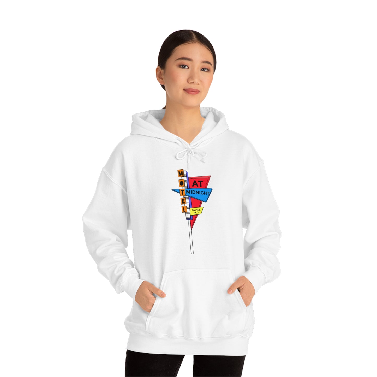 Motel At Midnight Unisex Heavy Blend Hoodie