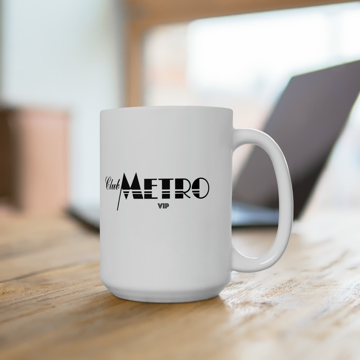 White Club Metro VIP Ceramic Mug 15oz